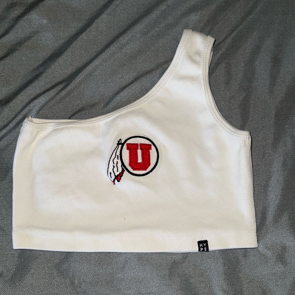 Hype and vice University of Utah! Crop top